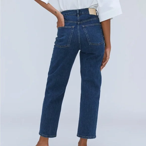 Everlane Raw stretch denim / high waist size 28 - Picture 8 of 9